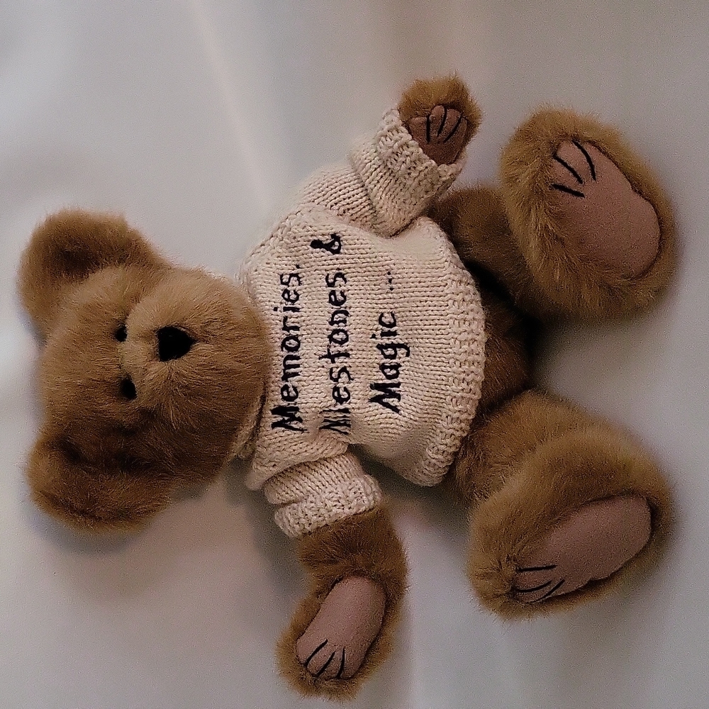 Jointed Plush Stuffed Animal Brown Teddy Bear The Boyds Collection, Ltd.